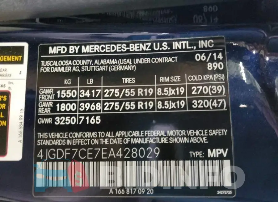 4JGDF7CE7EA428029 Photo# 13