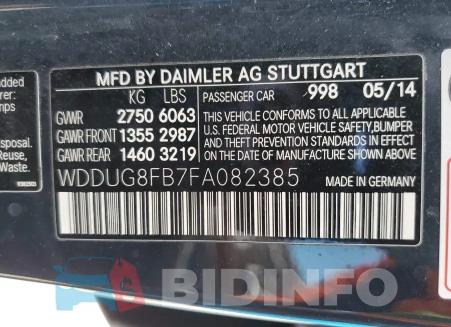 WDDUG8FB7FA082385 Photo# 12