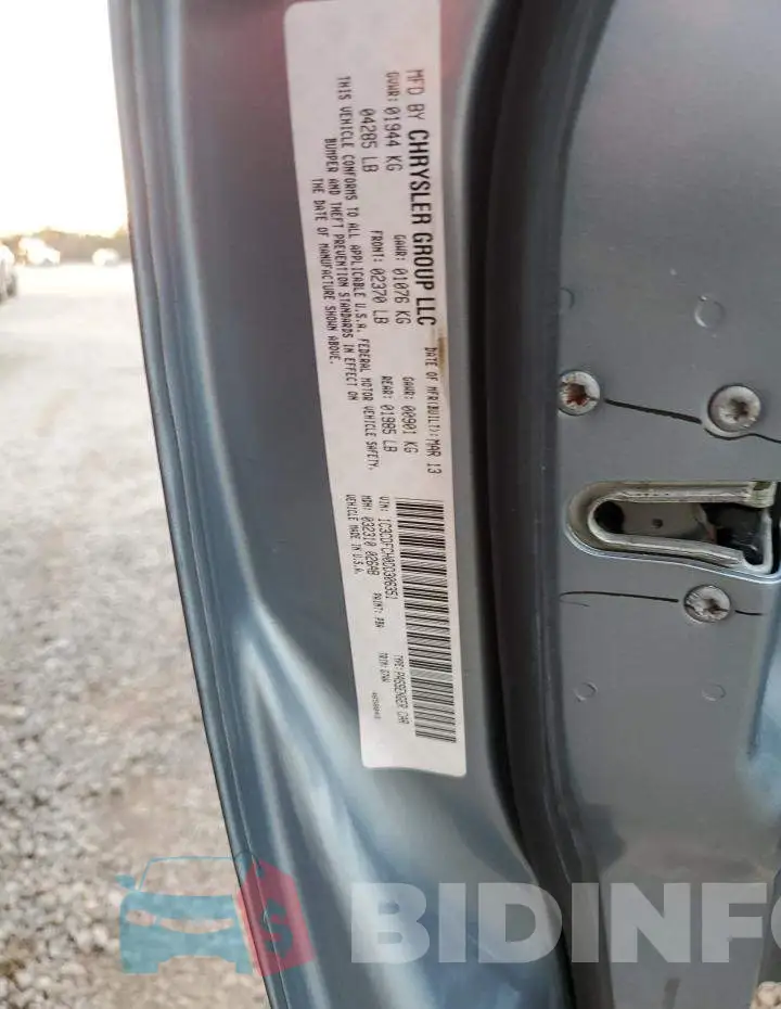 1C3CDFCH0DD306351 Photo# 12