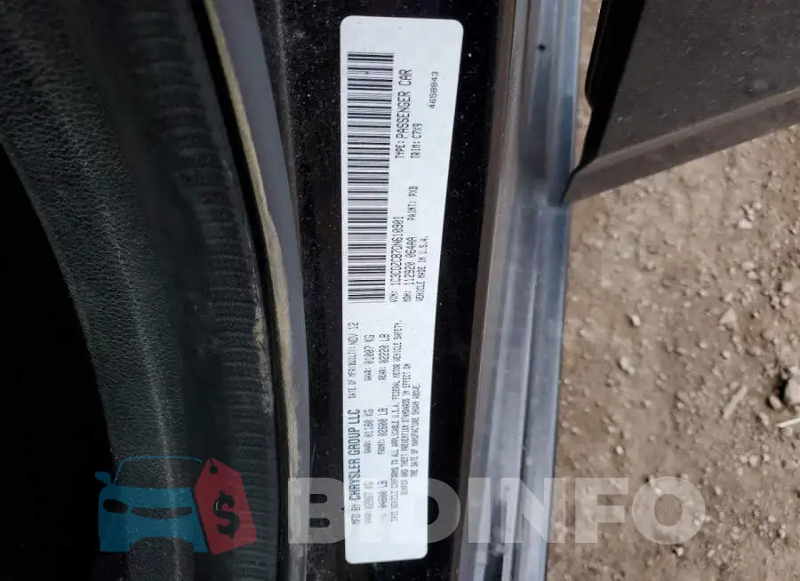 1C3CDZCB7DN610901 Photo# 12