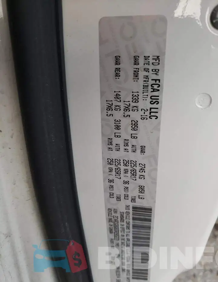 2C4RDGBG6GR285222 Photo# 10