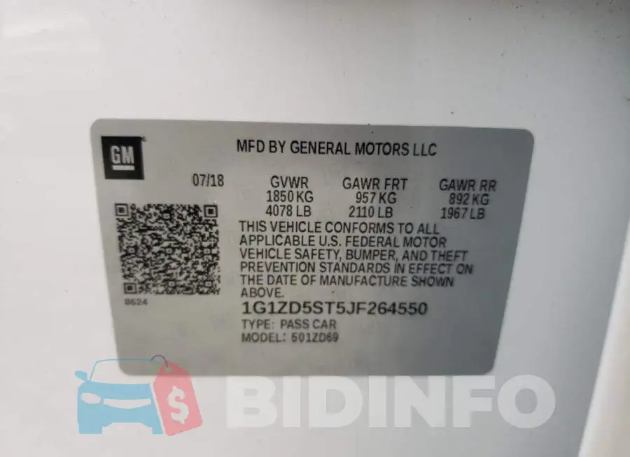 1G1ZD5ST5JF264550 Photo# 10