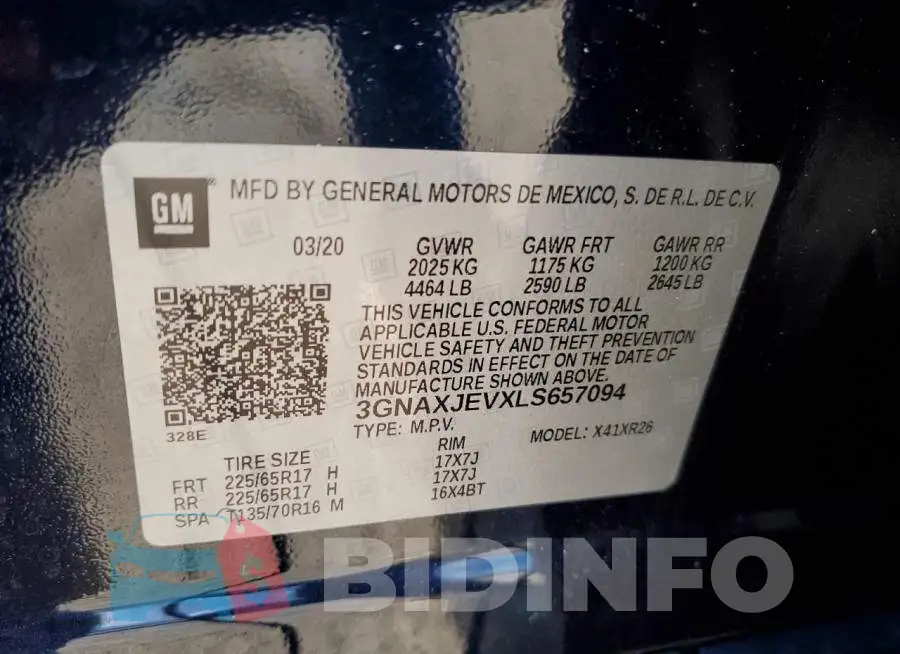 3GNAXJEVXLS657094 Photo# 10