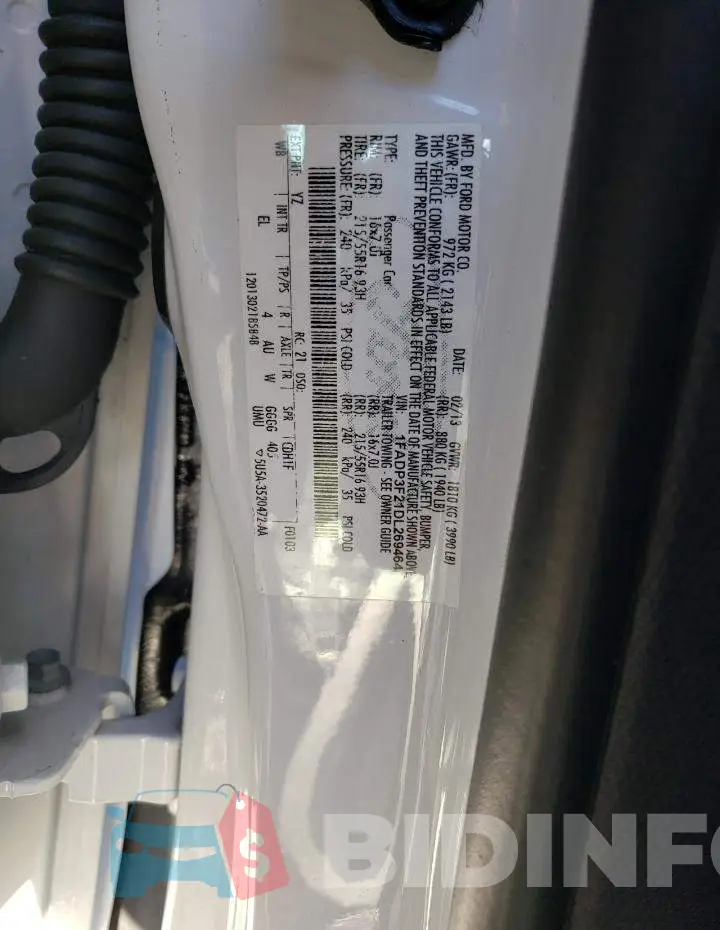 1FADP3F21DL269464 Photo# 12