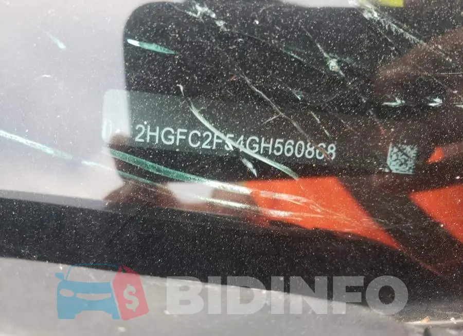 2HGFC2F54GH560868 Photo# 12