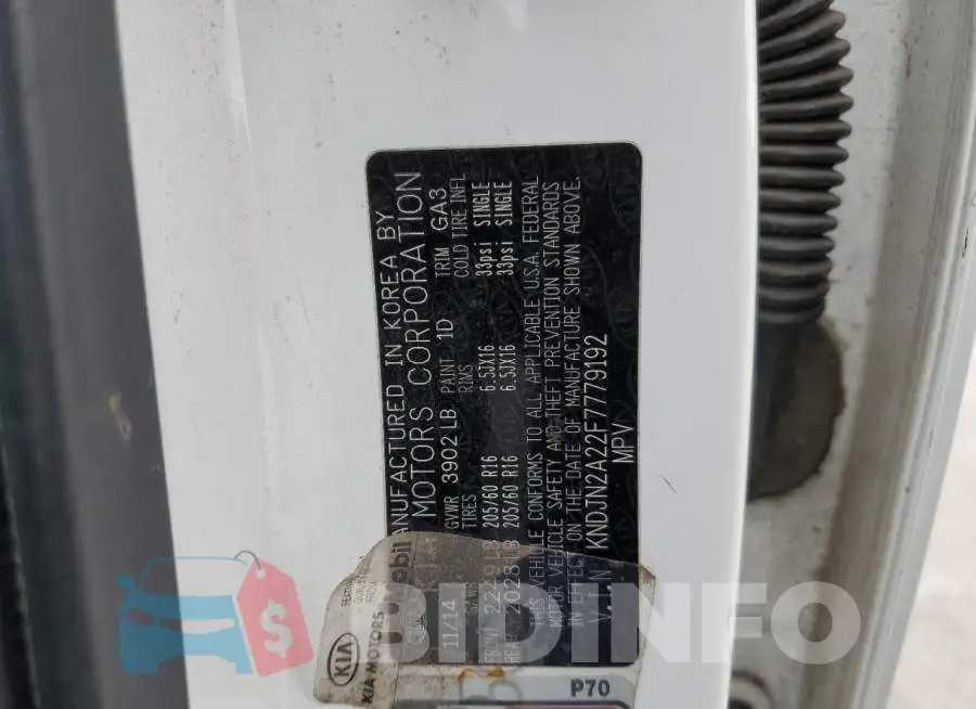 KNDJN2A22F7779192 Photo# 12