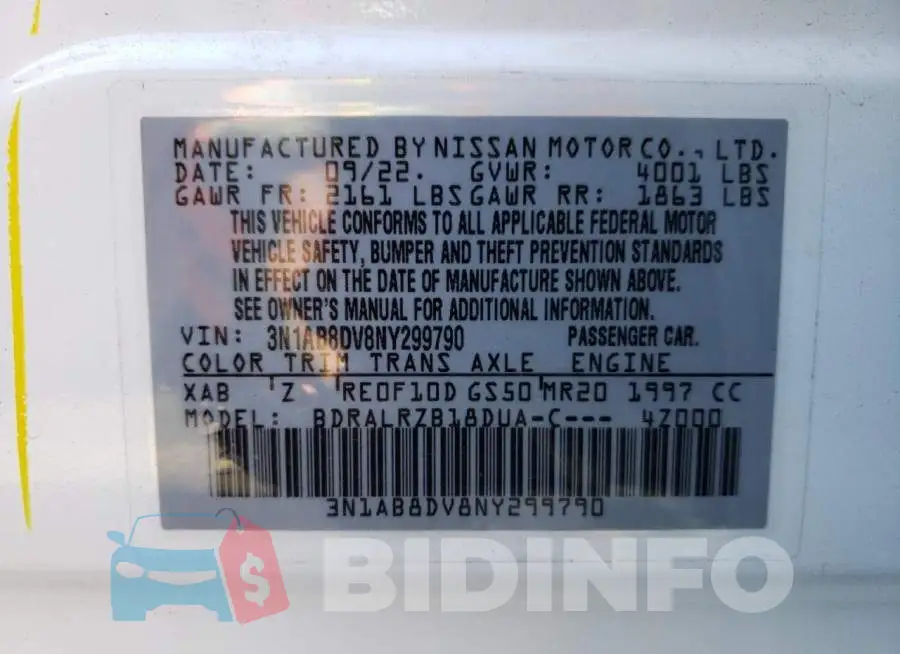 3N1AB8DV8NY299790 Photo# 12