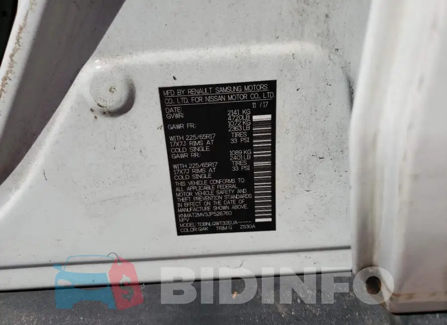 KNMAT2MV3JP526760 Photo# 10