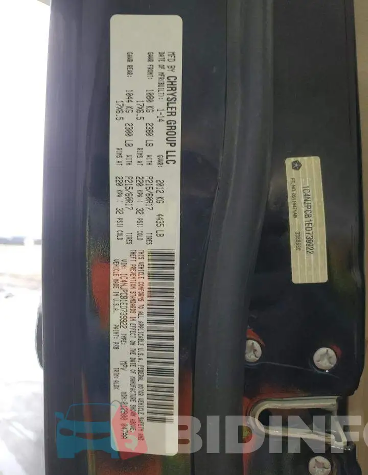 1C4NJPCB1ED739922 Photo# 12