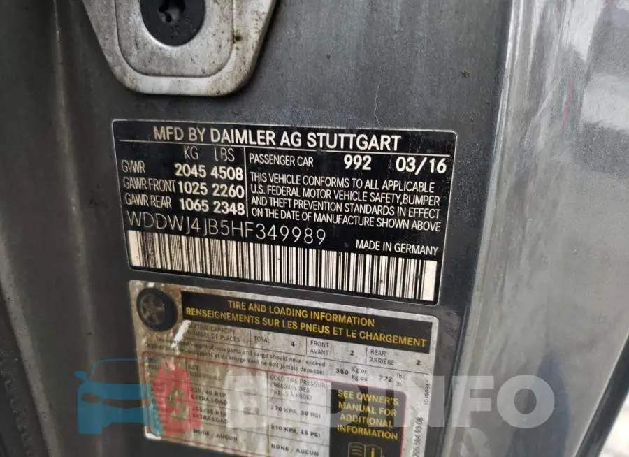 WDDWJ4JB5HF349989 Photo# 12
