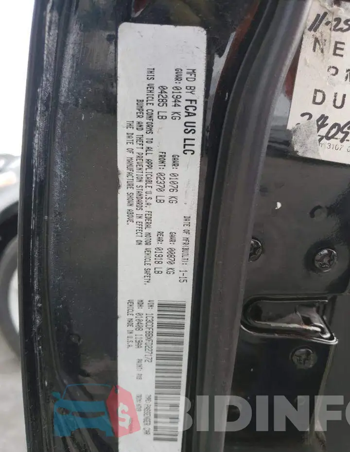 1C3CDFBBXFD227172 Photo# 12