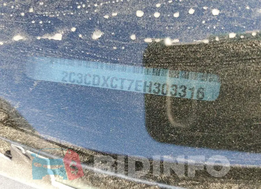 2C3CDXCT7EH303316 Photo# 10