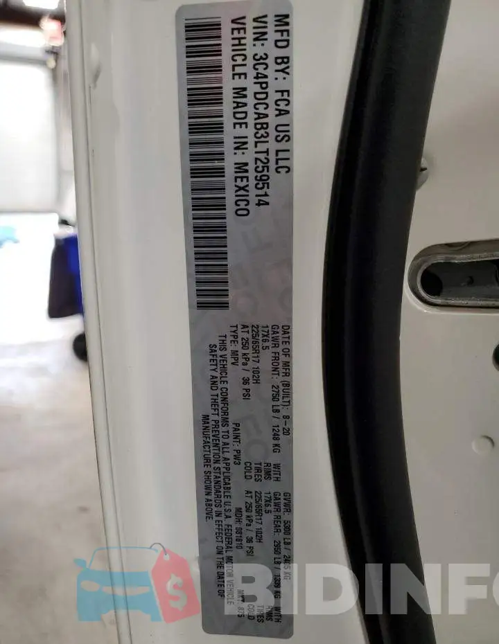 3C4PDCAB3LT259514 Photo# 10