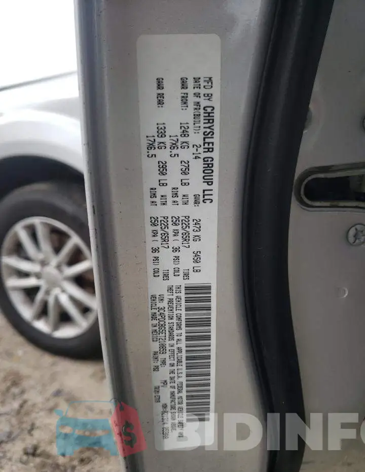 3C4PDCBG5ET210859 Photo# 10