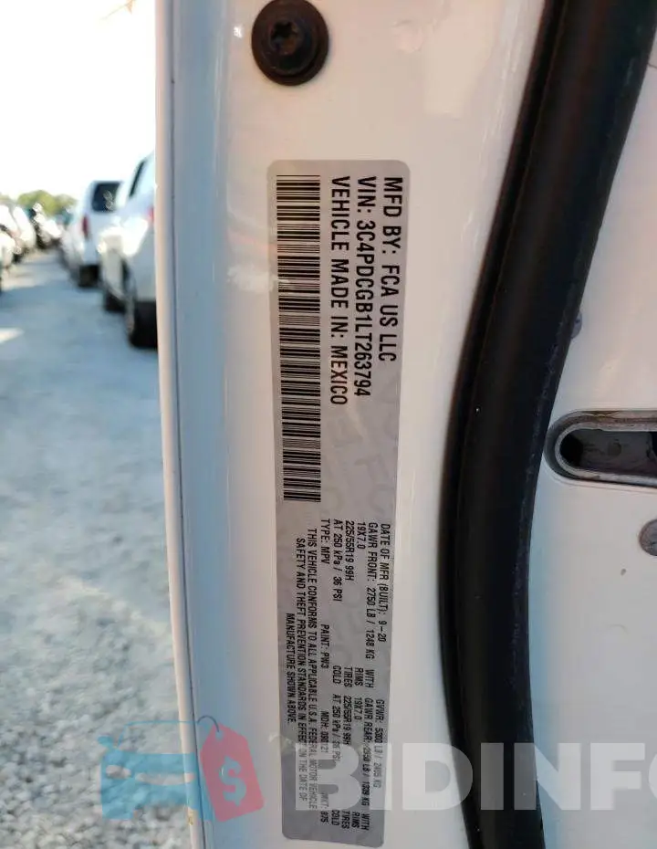 3C4PDCGB1LT263794 Photo# 13
