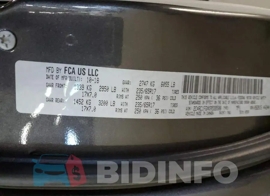 2C4RC1FGXKR559508 Photo# 14