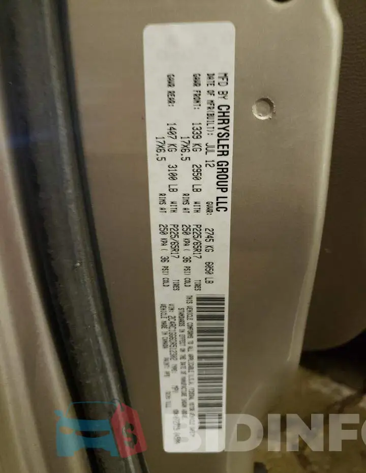 2C4RC1GG6DR512302 Photo# 13