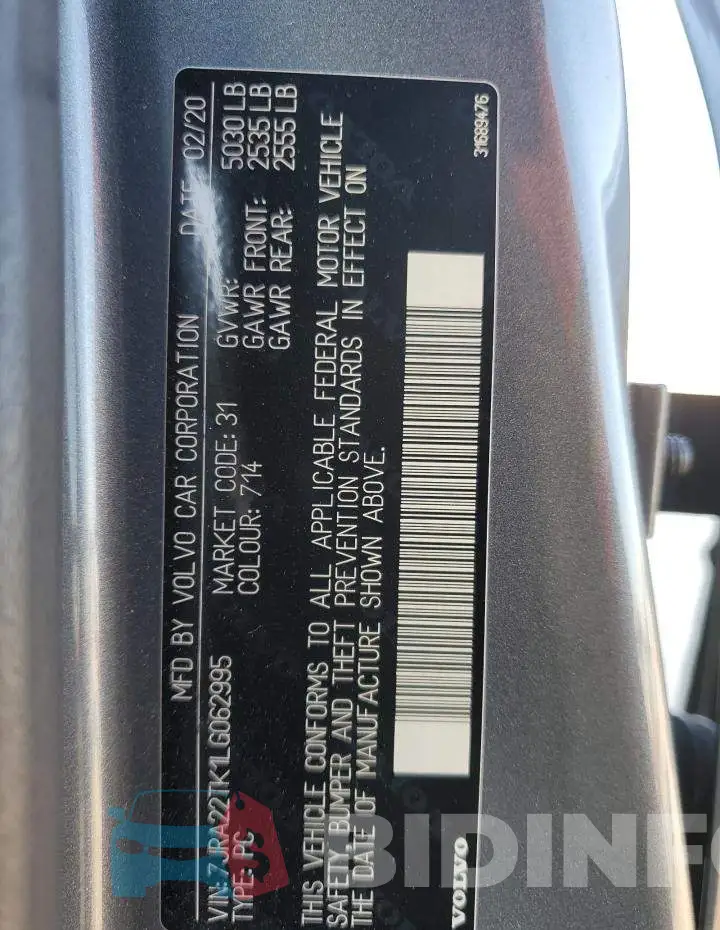 7JRA22TK1LG062995 Photo# 10