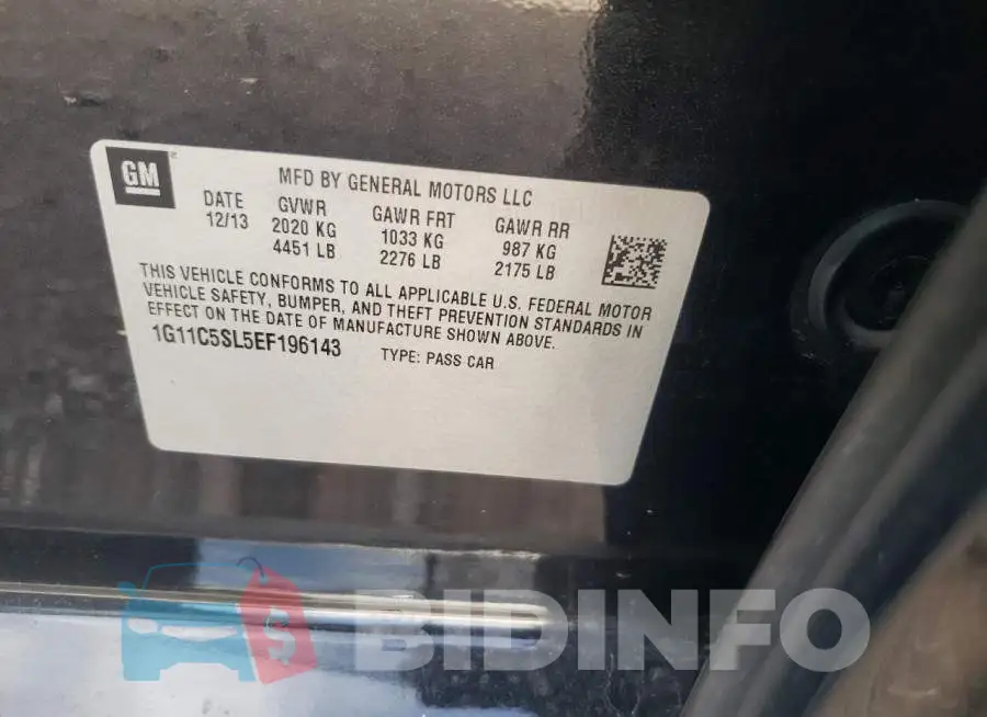 1G11C5SL5EF196143 Photo# 13