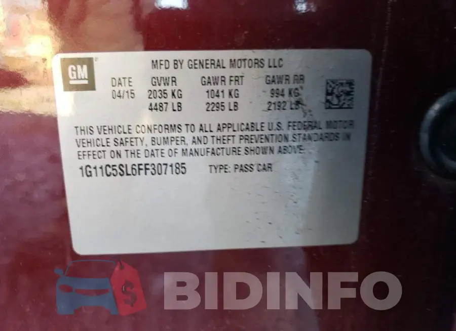 1G11C5SL6FF307185 Photo# 12