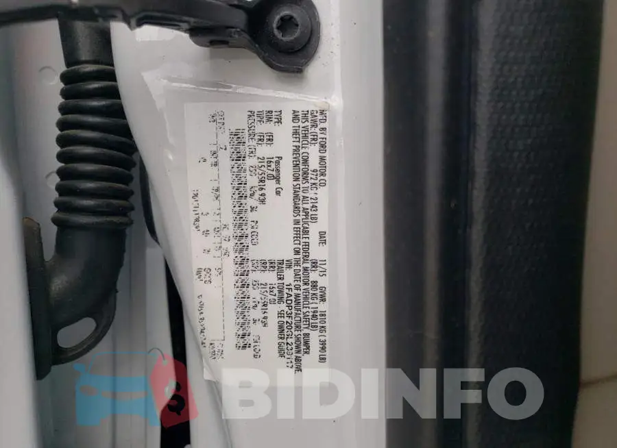 1FADP3F20GL239117 Photo# 12