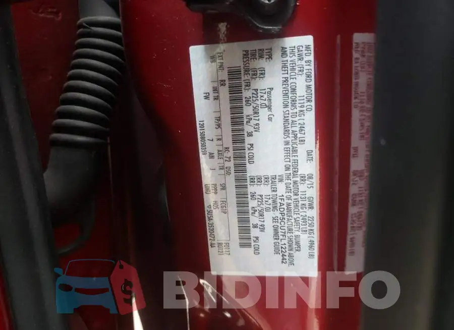 1FADP5CU7FL122442 Photo# 10