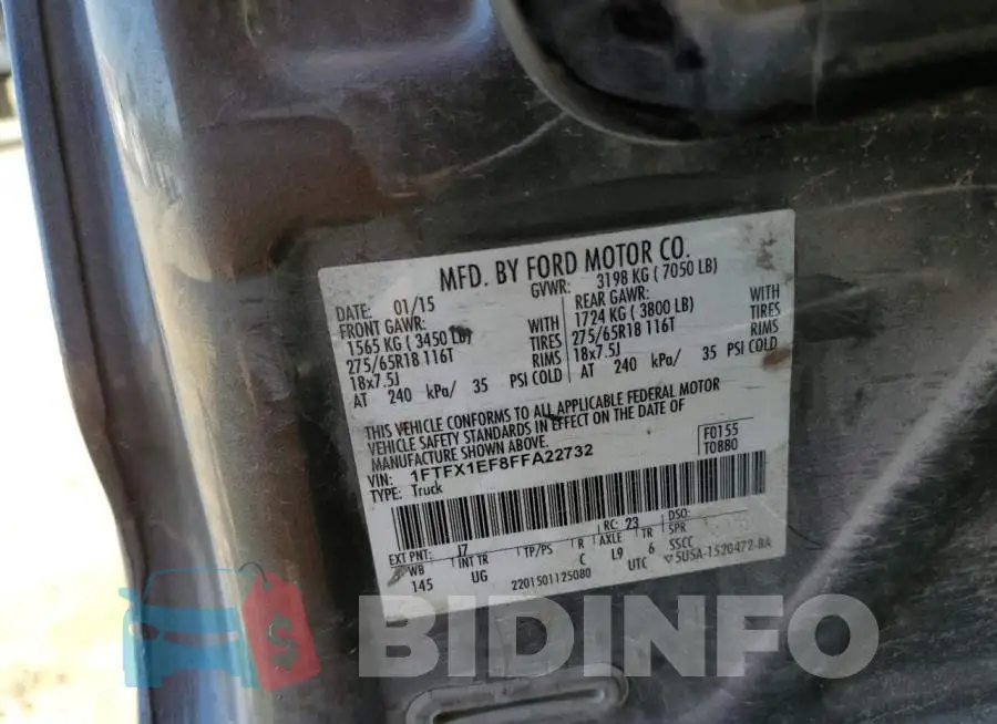 1FTFX1EF8FFA22732 Photo# 10