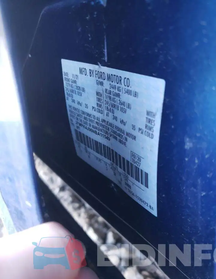 2FMPK4J96NBA11549 Photo# 10