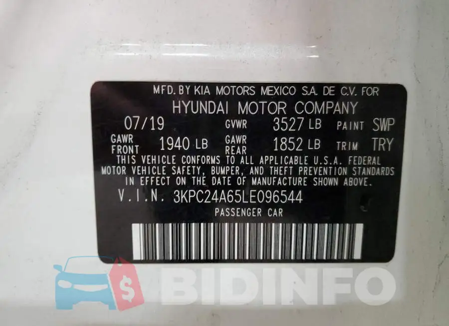 3KPC24A65LE096544 Photo# 12