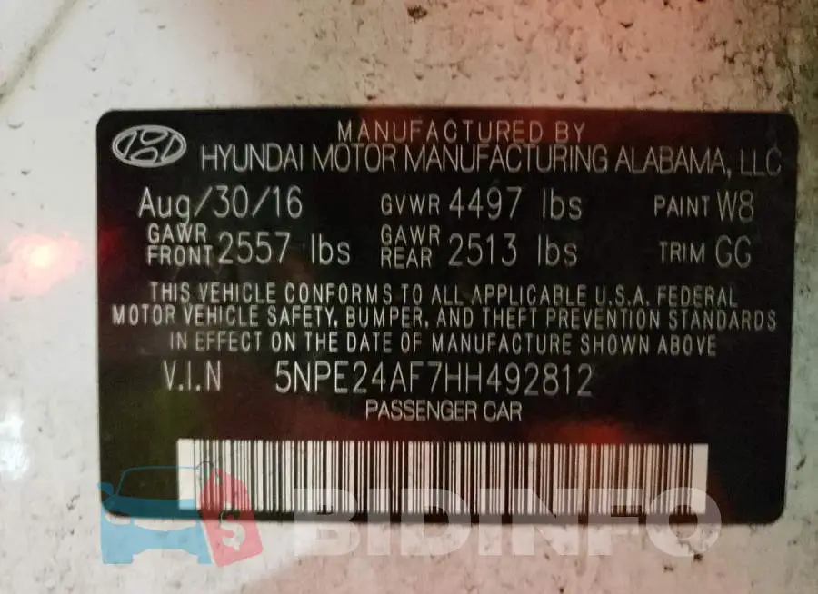 5NPE24AF7HH492812 Photo# 10