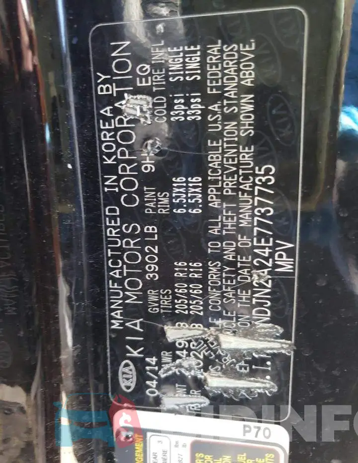 KNDJN2A24E7737735 Photo# 10