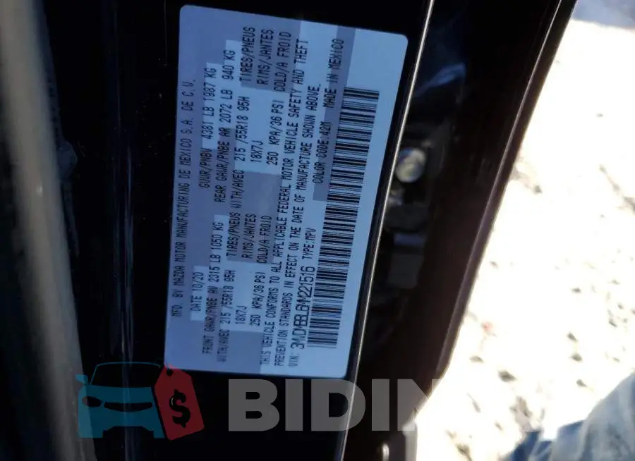 3MVDMBBL6MM221516 Photo# 12