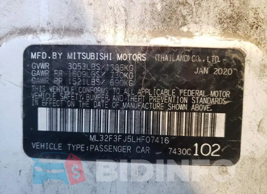 ML32F3FJ5LHF07416 Photo# 10