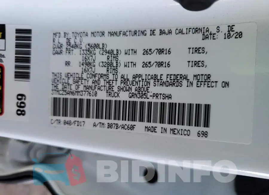3TMCZ5AN6MM377610 Photo# 13