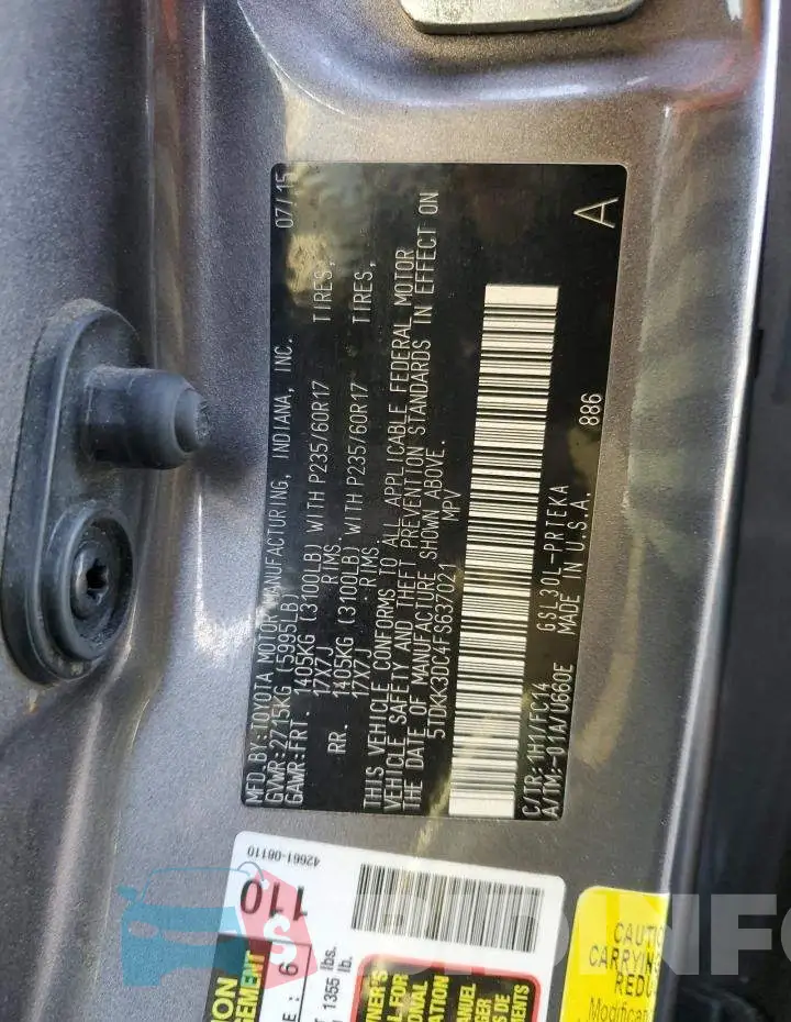 5TDKK3DC4FS637021 Photo# 10