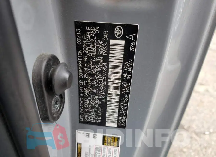 JTKJF5C73E3073824 Photo# 12