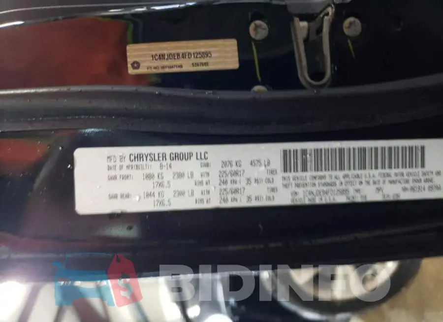 1C4NJDEB4FD125895 Photo# 13