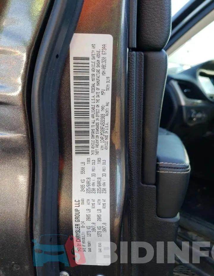 1C4PJMDS9FW522369 Photo# 13