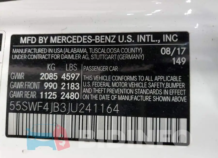 55SWF4JB3JU241164 Photo# 12