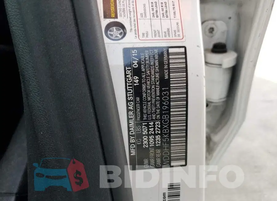WDDHF5KBXGB196031 Photo# 10