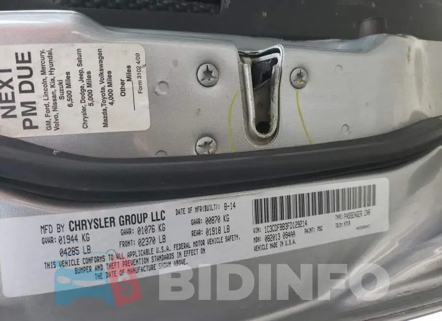 1C3CDFBB3FD129214 Photo# 12