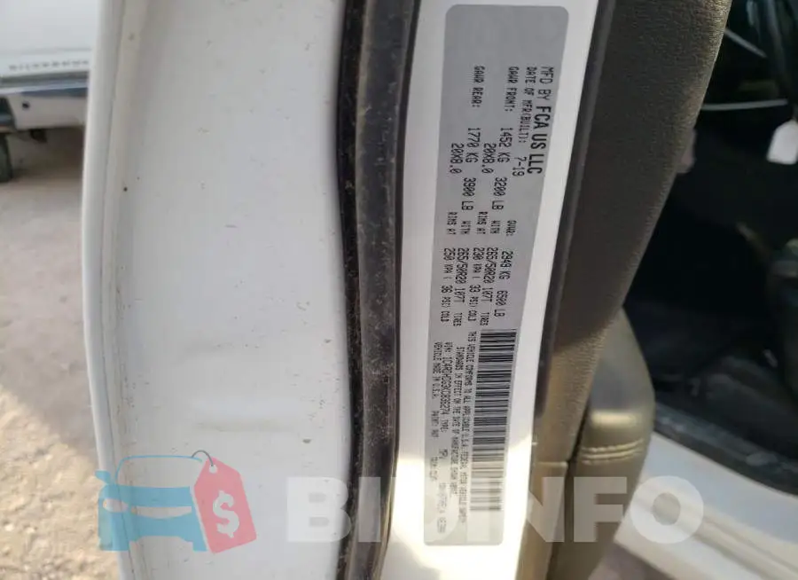 1C4RDHDG3KC836274 Photo# 14
