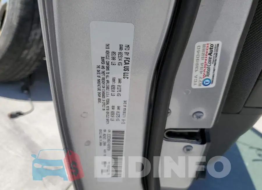 2C3CDXBG1FH878730 Photo# 10