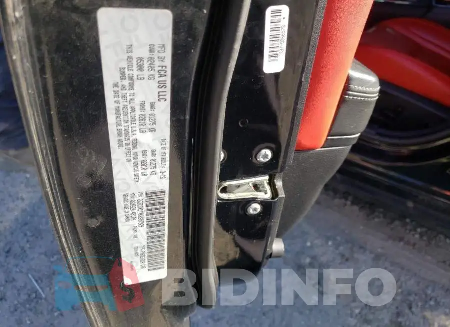 2C3CDXCTXKH607929 Photo# 12