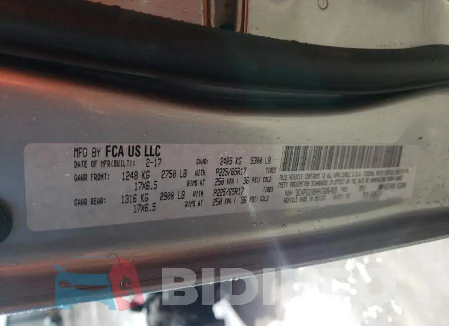 3C4PDCAB0HT606465 Photo# 10