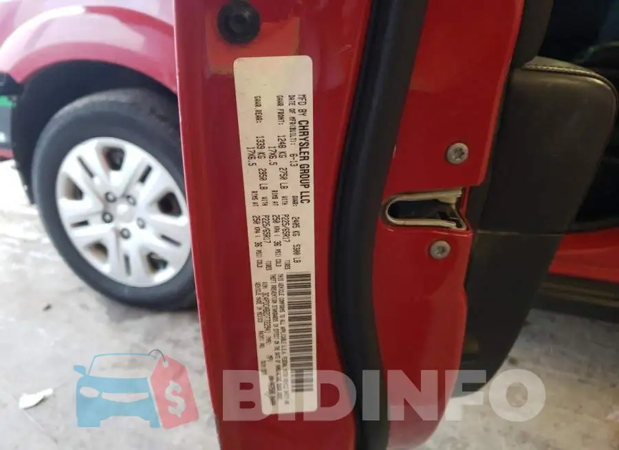 3C4PDCAB2DT722941 Photo# 14