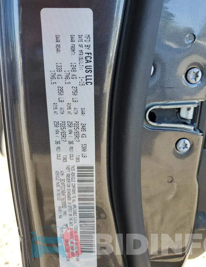 3C4PDCABXFT629992 Photo# 13