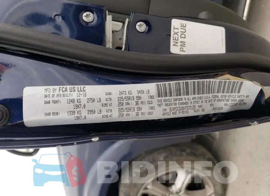 3C4PDCGG9HT572125 Photo# 13