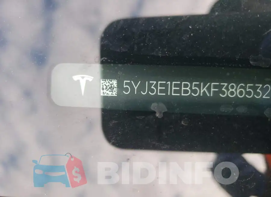 5YJ3E1EB5KF386532 Photo# 10