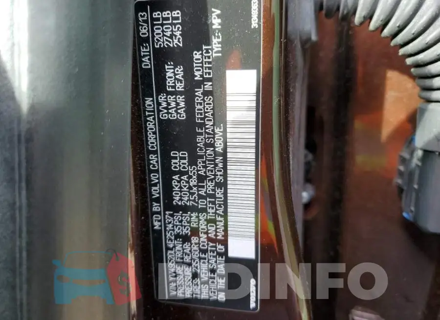 YV4952DL4E2514371 Photo# 14